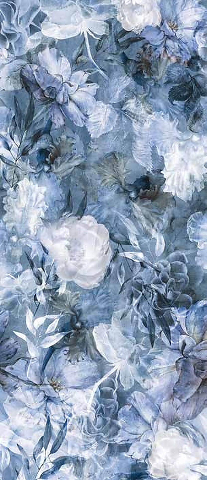 Blue Blossoms 120×280 xxl-slabs-tiles